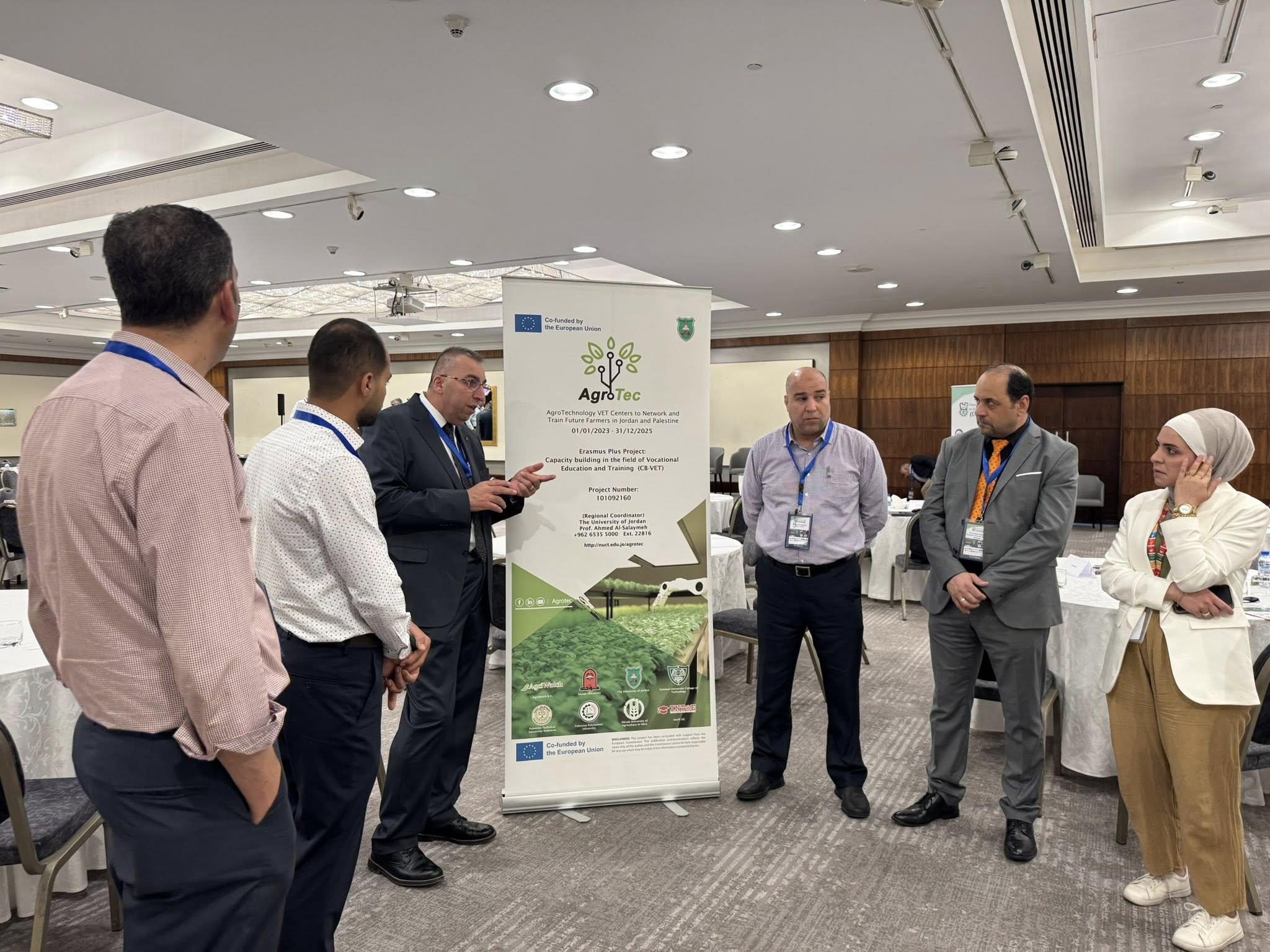 Highlights from the AgroTec Stakeholder Workshop in Amman! 🌾✨